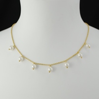 Collier en Dentelle de Perles