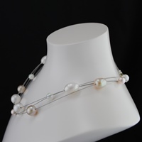 Collier Original en Nuance de Perles Nature