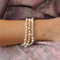 Bracelet Jackie Perles Nacrées Naturelles